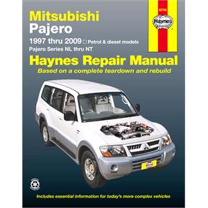 Haynes DIY Workshop Manuals, Mitsubishi Pajero 1997   2005 Mitsubishi Pajero Series NL thru NP with 3.0L, 3.5L & 3.8L petrol engines and 2.8L & 3.2L diesel engines., Haynes
