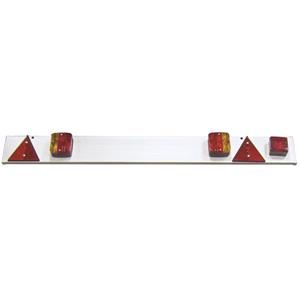 Towing Accessories, 4ft 6 Trailer Lighting Board with 6m Cable + Fog Lamp, Streetwize