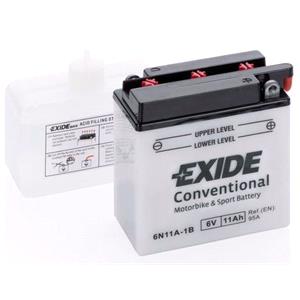Motorcycle Batteries, Exide Commercial Battery 6N11A 1B, Exide