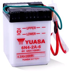 Motorcycle Batteries, Yuasa Motorcycle Battery   6N4 2A 6 6V Battery, YUASA