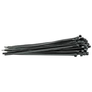 Cable Ties, Draper 70393 Black Cable Ties (100 pieces), Draper