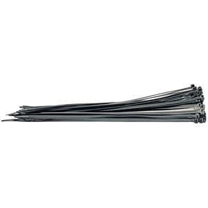 Cable Ties, Draper 70408 Black Cable Ties (100 pieces), Draper