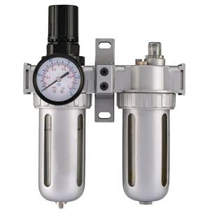 Air Compressors and Air Tools, Draper 70824 1/4" BSP Combined Filter/Regulator/Lubricator Unit, Draper