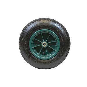 Wheels, WHEEL & AXEL FOR PLASTIC BARROW 400X8, 