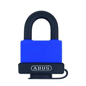 Locks and Security, ABUS Weatherproof Plastic Coated Brass Padlock   45mm, ABUS