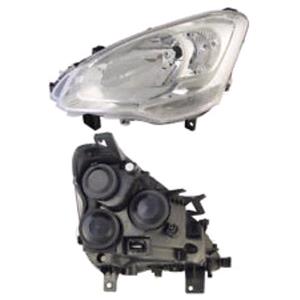 Lights, Citroen Berlingo 2008 01 LH Headlamp Suits H4 Bulbs, Valeo