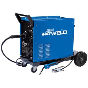 Mig Welders, Draper Expert 71094 230 400V Gas Gasless Turbo MIG Welder (250A), Draper