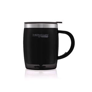 Reusable Mugs, Thermos Thermocafe Desk Mug - 450ml - Black, Thermos