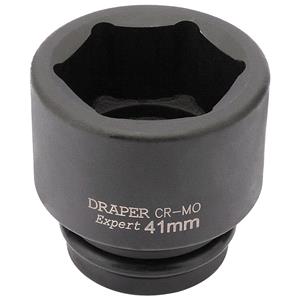 Sockets, Draper Expert 71833 41mm 3 4 inch Square Drive Hi Torq 6 Point Impact Socket, Draper