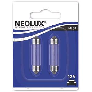 Bulbs   by Bulb Type, Neolux 12V 10W SV8.5 8D 11x44mm Festoon   Twin Blister, Neolux