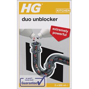 Janitorial and Hygiene, HG Duo Drain Unblocker , 