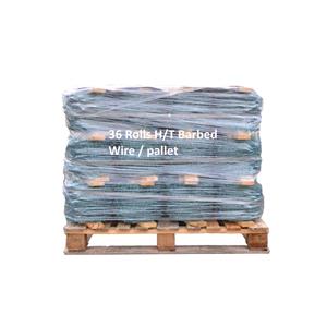 Netting and Wire, MOY GREEN H/T BARB WIRE 2.0MM 200MT, 