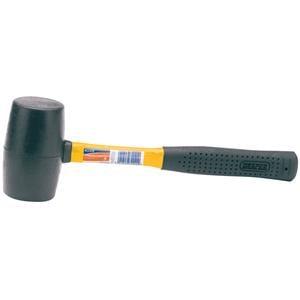 Paving and Tarmac laying, Draper Expert 72020 Rubber Mallet with Fibreglass Shaft (680g   24oz), Draper