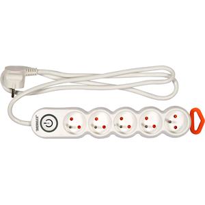 Hardware, POWER STRIP W. GROUND 5S 1,5M, STHOR