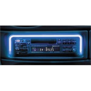 Radio Head Units, Radio Music Neon 12V   18x5,3 cm   Blue, Lampa