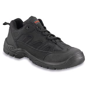 Personal Protective Equipment, Safety Trainers   Black   uK 9, WORKTOUGH