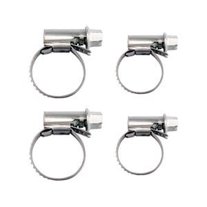 Hardware, HOSE CLIP 1/2" 3/4" 12 20MM 16 25MM 4PCS, FLO