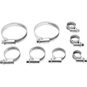 Hose Clips and Clamps, Hose Clip   Set of 8, 