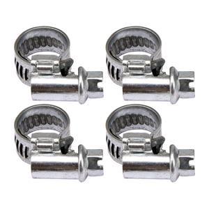 Hose Clips and Clamps, Hose Clip 8 12mm   Set of 4, 