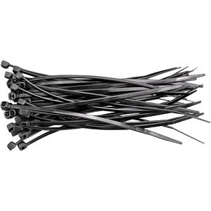 Cable Ties, Cable Ties 290x3.6MM 100PCS   BLACK , VOREL