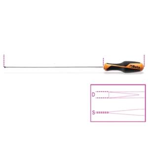 Tools, Screwdrivers in Blister, 2.5 x 60mm, Beta