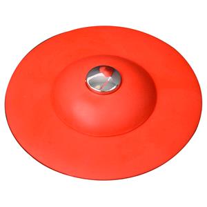 Hardware, SILICONE PLUG WITH STRAINER RED, FALA