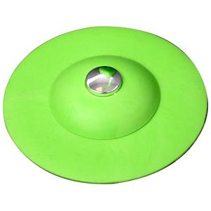 Hardware, SILICONE PLUG WITH STRAINER GREEN, FALA