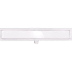 Hardware, LINEAR DRAIN WET&DRY WHITE GLASS 80 CM, FALA