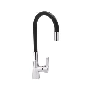 Hardware, KITCHEN FAUCET WITH BLACK FLEXIBLE SPOUT, FALA