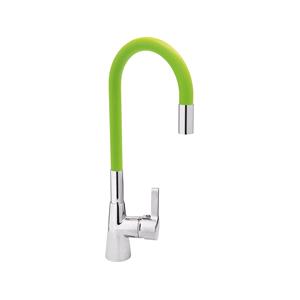 Hardware, KITCHEN FAUCET WITH GREEN FLEXIBLE SPOUT, FALA