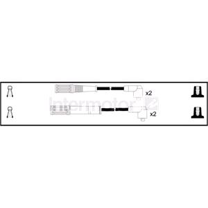 Ignition Leads, STANDARD Ignition Leads   76121, STANDARD