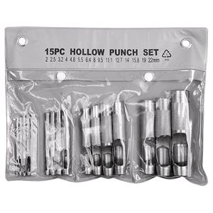 Punches, PUNCH SET 15PCS, 2 22MM, 