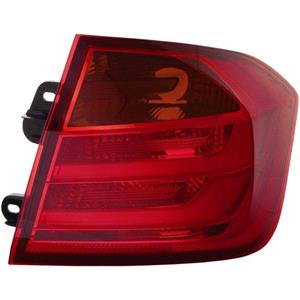Lights, Right Rear Lamp (Outer, On Quarter Panel, Saloon Model, LED Type) for BMW 3 Series 2012 2015, 