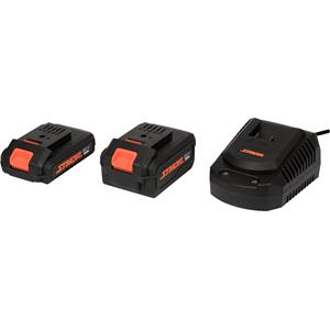 Hardware, SET 20V 2BATTERIES AND CHARGER (4AH+2AH), STHOR