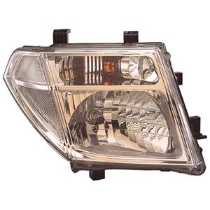 Lights, Right Headlamp (Halogen, Takes H4 Bulb, Supplied With Motor, Original Equipment) for Nissan PATHFINDER 2010 on, 