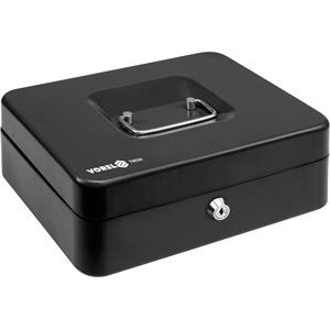 Hardware, CASH BOX 250x200x90MM BLACK, VOREL