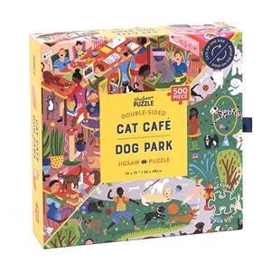 Cat Café & Dog Park Jigsaw