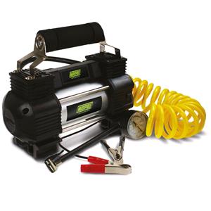 Tyre Inflators, COMPRESSOR 12V. METAL CASE (HEAVY DUTY) ANALOGUE WITH LED, MAYPOLE