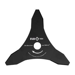 Hardware, BRUSHCUTTER BLADE 3T 2MM/250MM/25,4MM, FLO