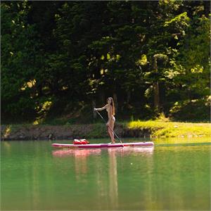 Aqua Marina Coral Touring (2025) 11'6" iSUP with Paddle and Coil Leash