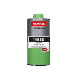 Body Repair and Preparation, NOVOL Thin 880   Thinner For Polyester Spray Putty, 80ml, Novol