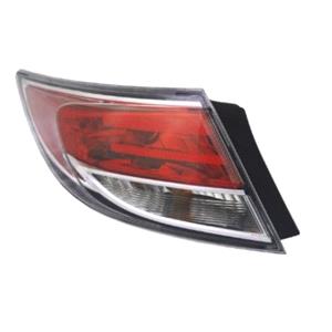 Lights, Left Rear Lamp (Standard Type, Outer, On Quarter Panel, Saloon / Hatchback Only, Without Bulbholder) for Mazda 6 2011 on, 