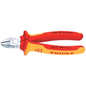 VDE Pliers, Knipex 81262 160mm Fully Insulated Diagonal Side Cutter, Knipex