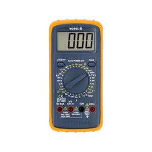 Measuring Tools, DIGITAL MULTIMETER W.TEMP.MEASUREMENT, VOREL