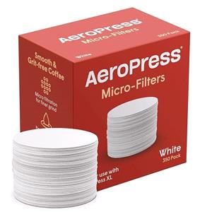 Kitchen and Dining, AeroPress Micro Filter, White   Pack of 350, AeroPress