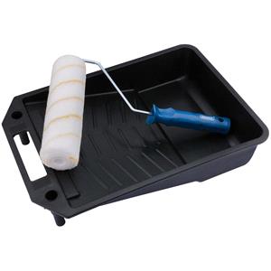 Paint Rollers, Roller Sleeves and Trays, Draper 82541 230mm Paint Roller Kit, Draper