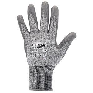 Gloves, Draper Expert 82612 Level 5 Cut Resistant Gloves   L, Draper