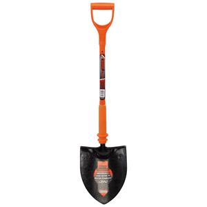 Insulated Contractors Tools, Draper Expert 82639 Fully Insulated Shovel (Round Mouth ), Draper