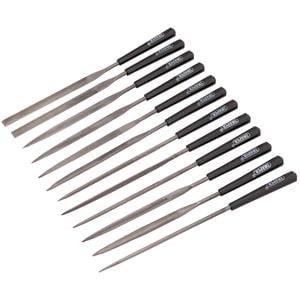 File Sets, Draper 82640 140mm Needle File Set (12 Piece), Draper