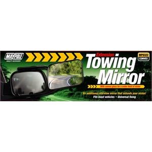 Towing Accessories, Maypole Towing Extension Mirror   Convex Glass, MAYPOLE